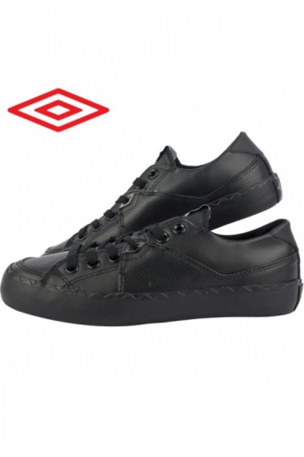 Umbro AF Milton -  Умбро мъжки кожени кецове в черно